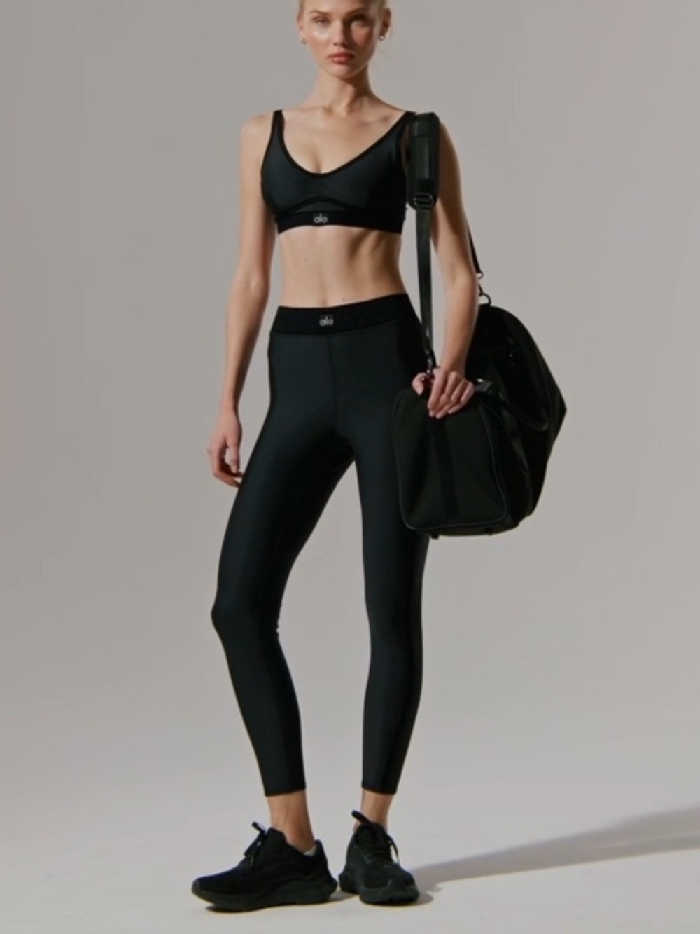 ALO Yoga Black High-Rise Performance Leggings